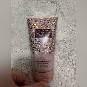 Bath & Body Works A Thousand Wishes Exfoliating Glow Body Scrub - Sparkling Pink